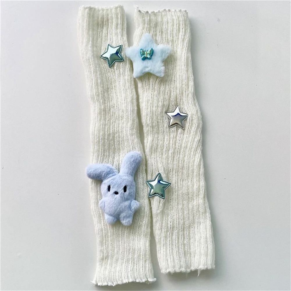 Women'S Winter Accessories Set - Аксессуары JK, утепленные теплые рукава, вязаные