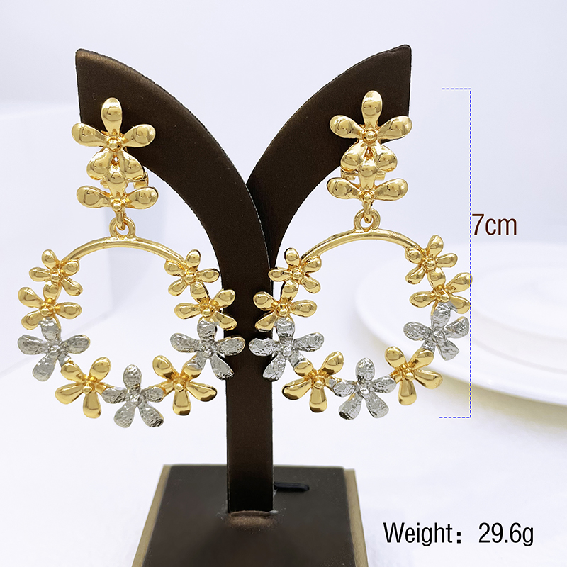 Женские крупные серьги-подвеск – обзор и цена Women Accessories Dubai