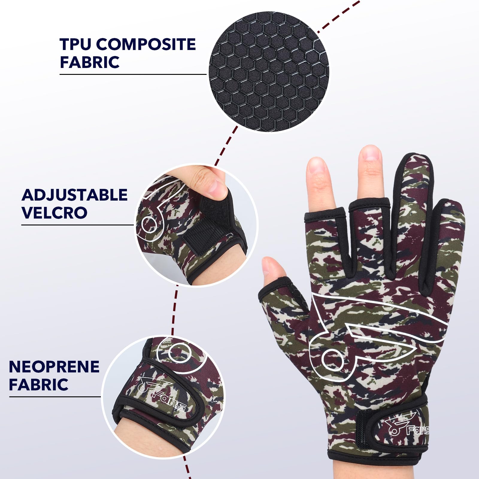 8Fans Рыболовные перчатки - пе – обзор и цена Women'S Kayak Accessories