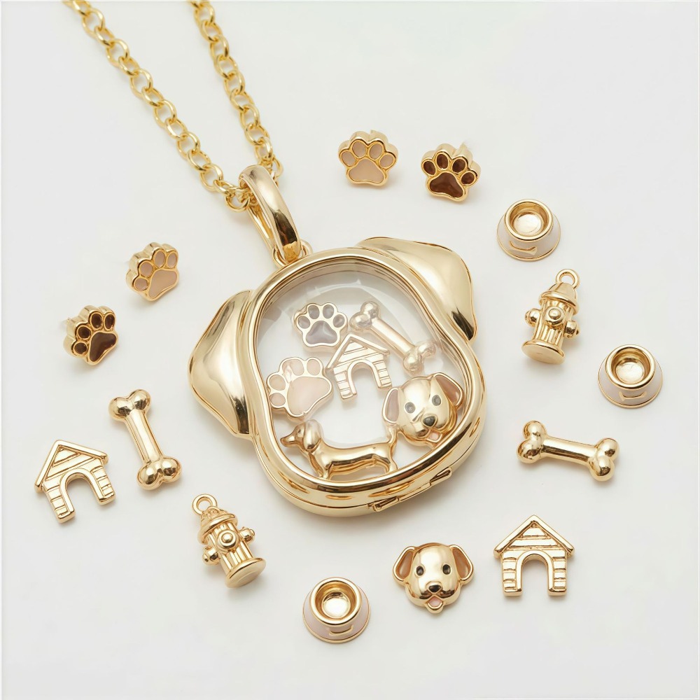 Милый стеклянный кулон-медальо – обзор и цена Women Accessories Gift Box